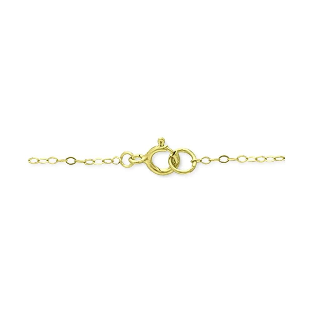 商品Giani Bernini|Cubic Zirconia Pear Bezel 18" Pendant Necklace in 18k Gold-Plated Sterling Silver, Created for Macy's,价格¥173,第4张图片详细描述