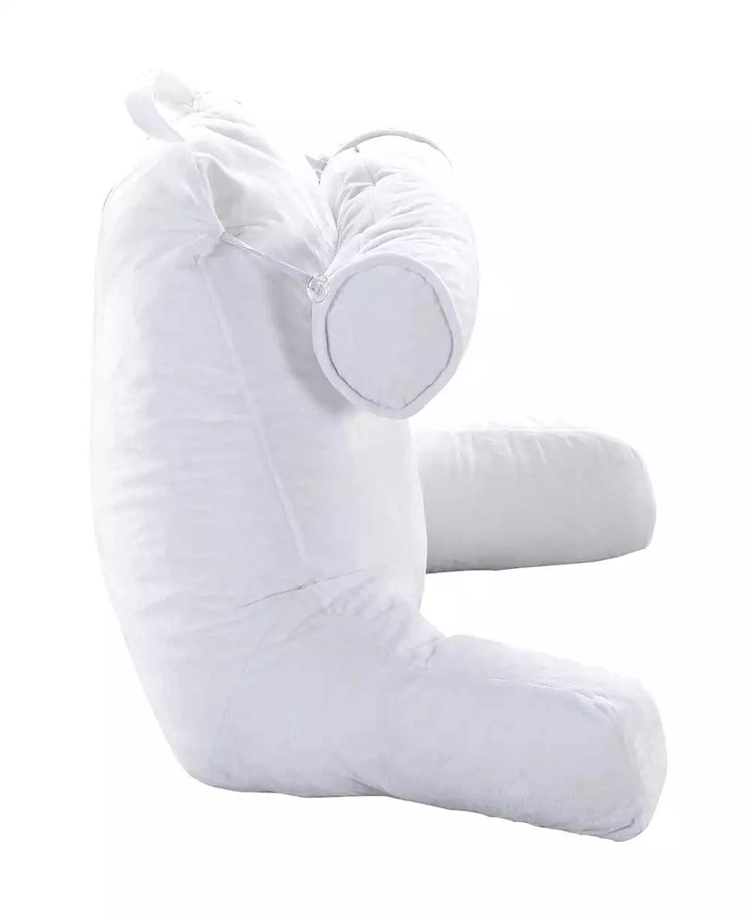 商品Cheer Collection|Shredded Memory Foam Large TV and Reading Pillow with Bolster, 15" x 24",价格¥1316,第2张图片详细描述