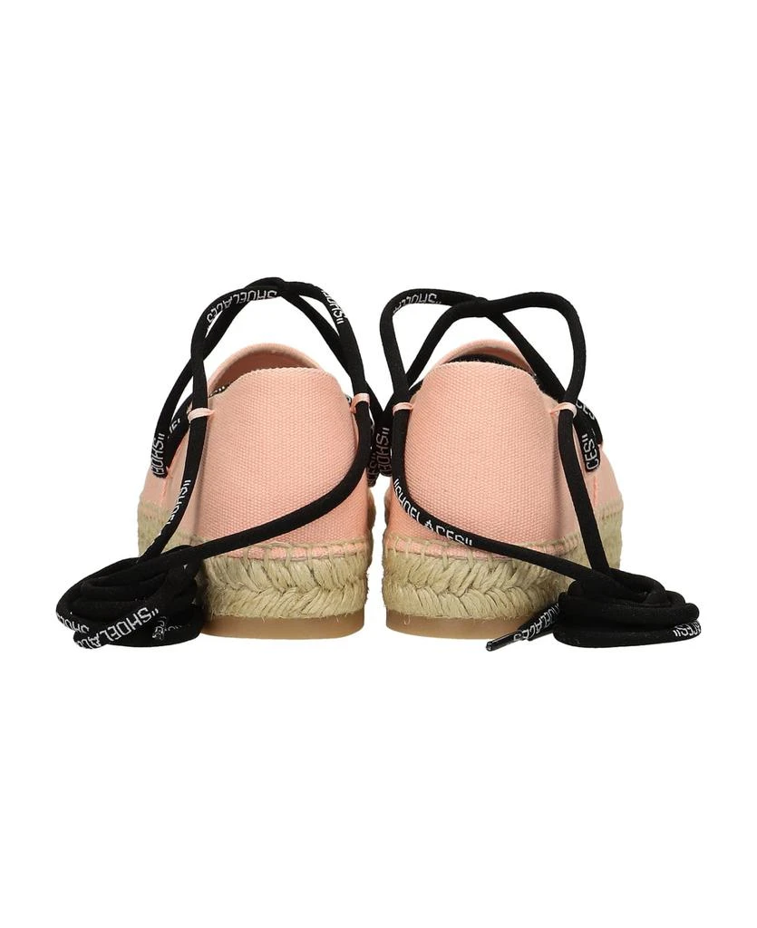 商品Off-White|Espadrilles In Rose-pink Cotton,价格¥1926,第5张图片详细描述