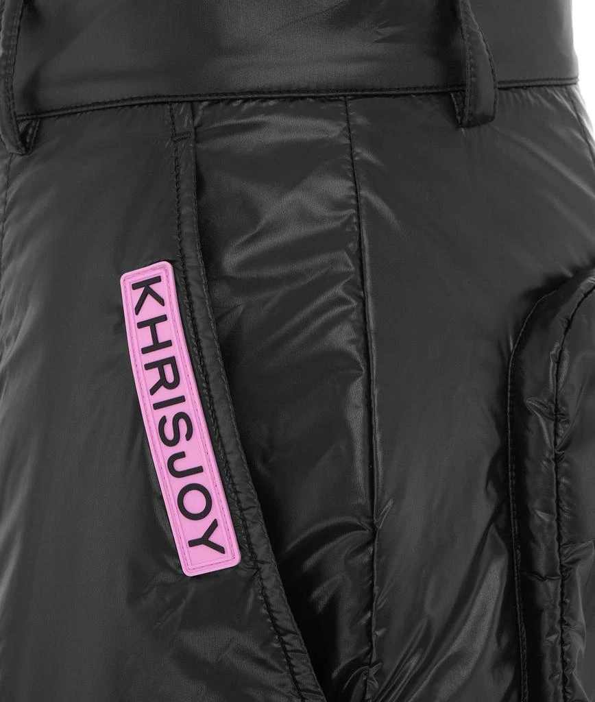 商品Khrisjoy|Khrisjoy women's black other materials pants,价格¥6166,第4张图片详细描述