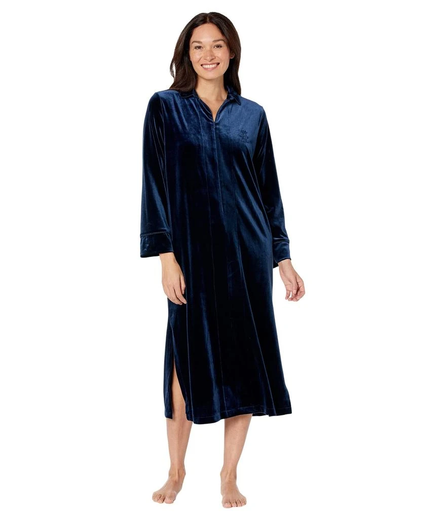 商品Ralph Lauren|Velvet Long Caftan,价格¥585,第1张图片