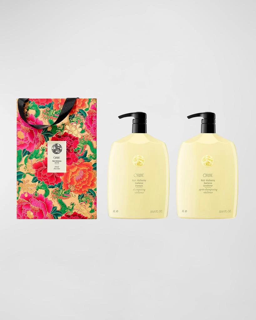 商品Oribe|Lunar New Year Hair Alchemy Strengthening Shampoo & Conditioner Liter Set,价格¥2356,第1张图片