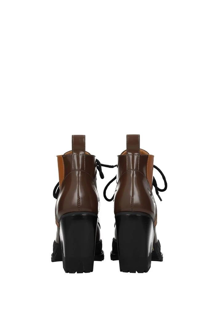 商品Chloé|Ankle boots Leather Brown,价格¥3944,第5张图片详细描述