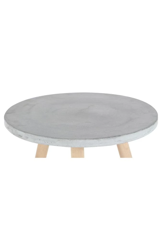 商品UMA|Gray Fiberclay Contemporary Accent Table,价格¥742,第3张图片详细描述