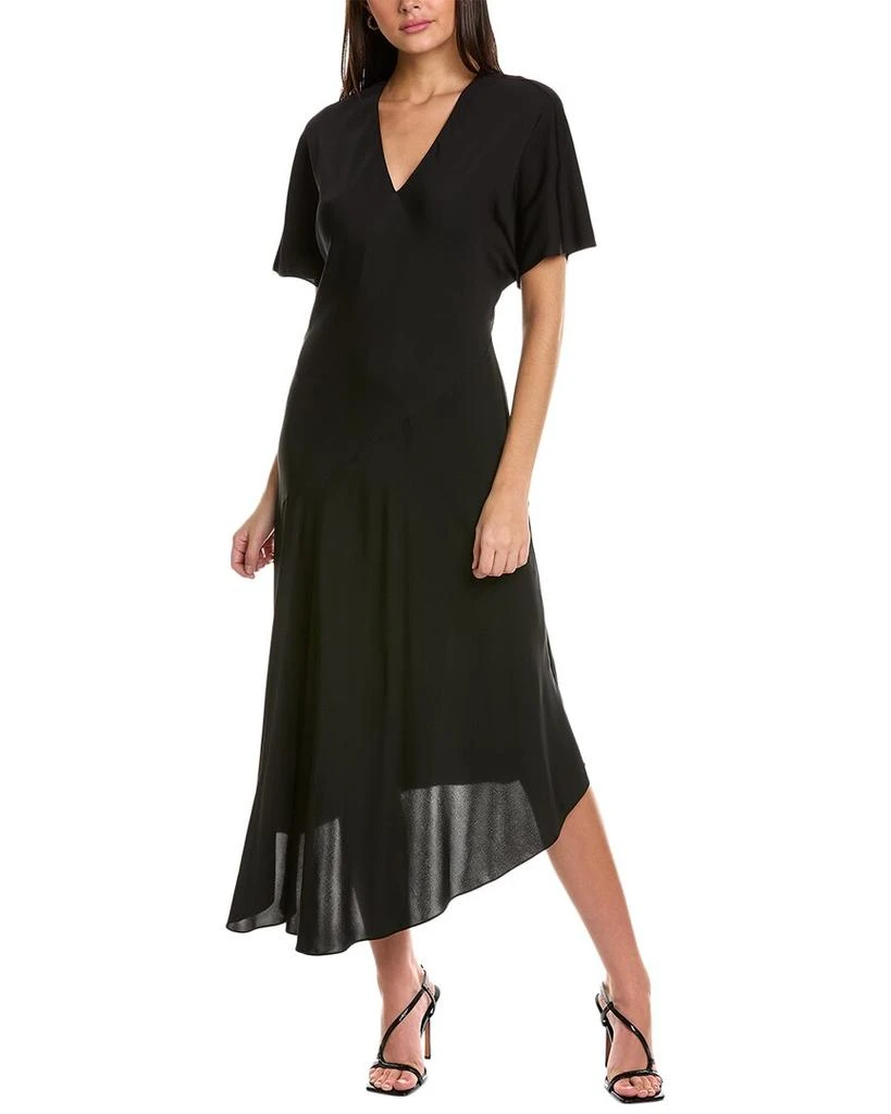 商品Theory|Theory Modern Silk Midi Dress,价格¥644,第1张图片