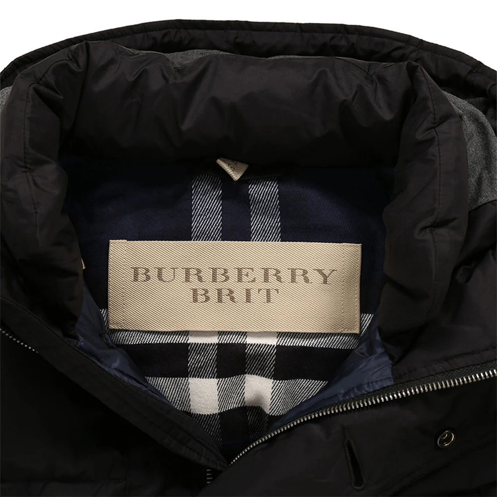 BURBERRY 黑色男士羽绒服 3998239 商品