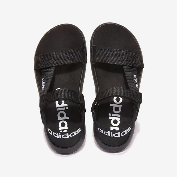 【韩国直邮|包邮包税】阿迪达斯COMFORT SANDAL  凉鞋 沙滩鞋 运动凉鞋 拖鞋  EG6514 CBLACK/CBLACK/FTWWHT 商品