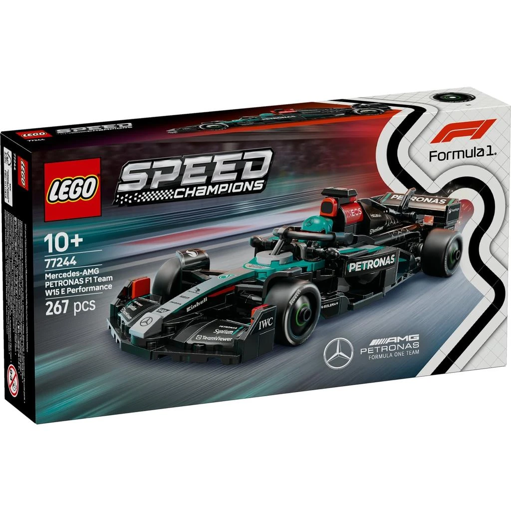 商品LEGO Speed Champions Mercedes-AMG  F1 W15 Race Car Toy 77244,价格¥258,第2张图片详细描述