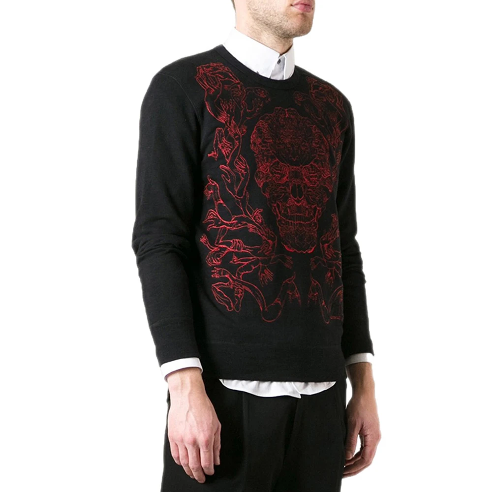 ALEXANDER MCQUEEN 印花男士卫衣/帽衫 354417-QDZ53-0901 商品