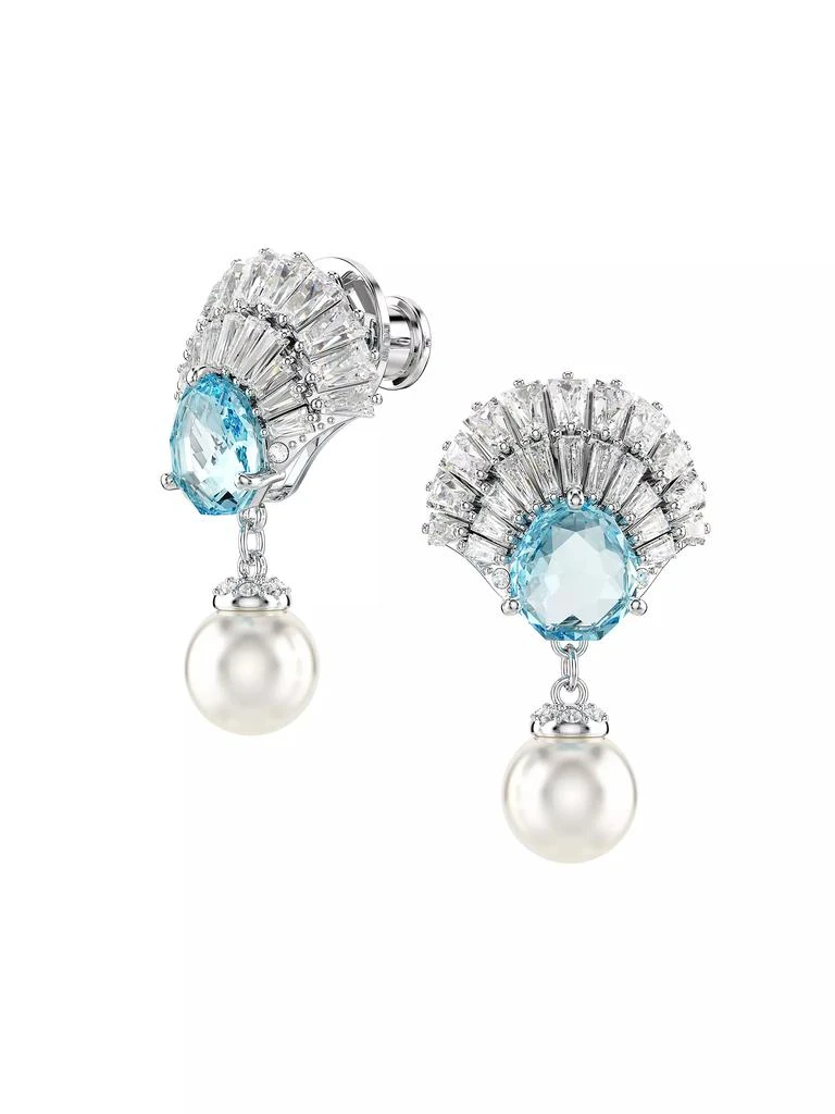 商品Swarovski|Idyllia Crystal & Imitation Pearl Drop Earrings,价格¥1044,第2张图片详细描述