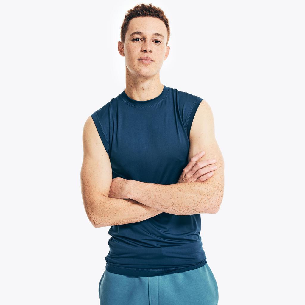 Nautica Mens Solid Muscle Tank商品第4张图片规格展示