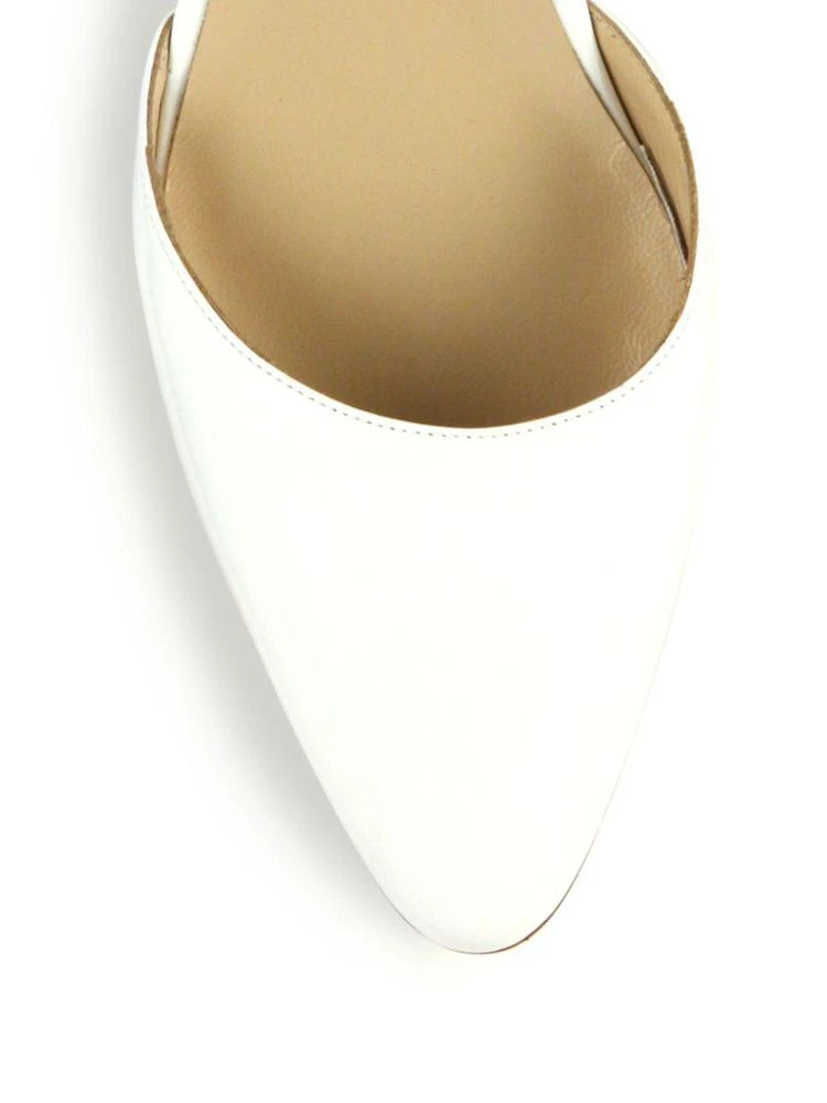 商品Manolo Blahnik|Manolo Blahnik - Aspro Patent Leather Block Heel Slingbacks,价格¥2021,第3张图片详细描述