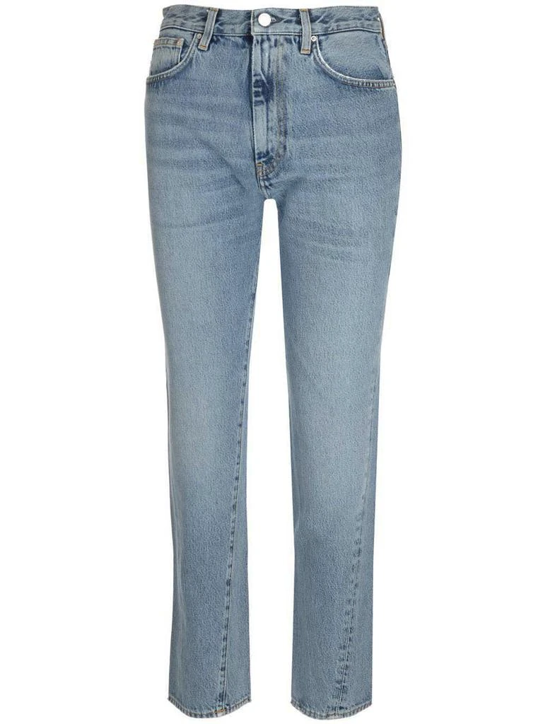 商品Totême|Totême High Waisted Cropped Jeans,价格¥1268,第1张图片