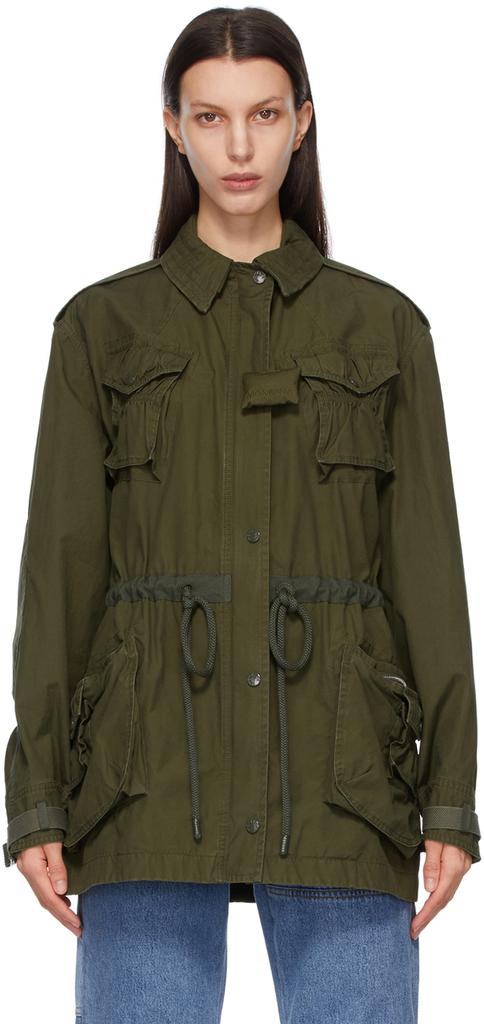 军绿色 1 Moncler JW Anderson 系列户外夹克商品第1张图片规格展示