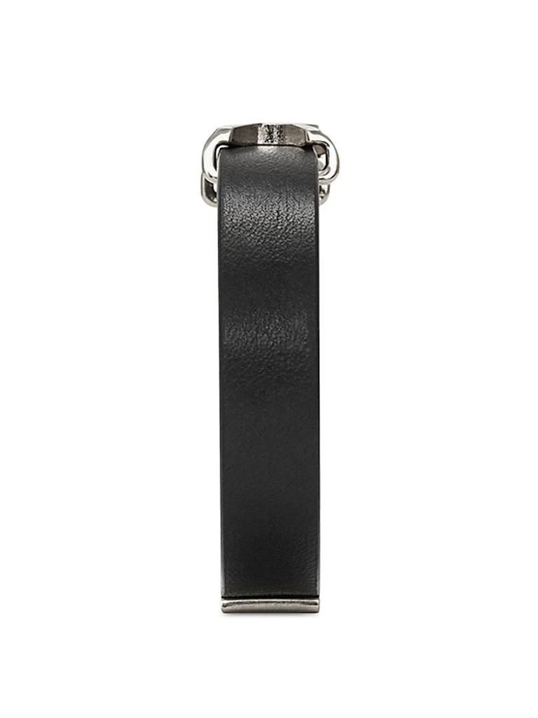 商品Yves Saint Laurent|Cassandre Bracelet in Leather,价格¥2590,第4张图片详细描述