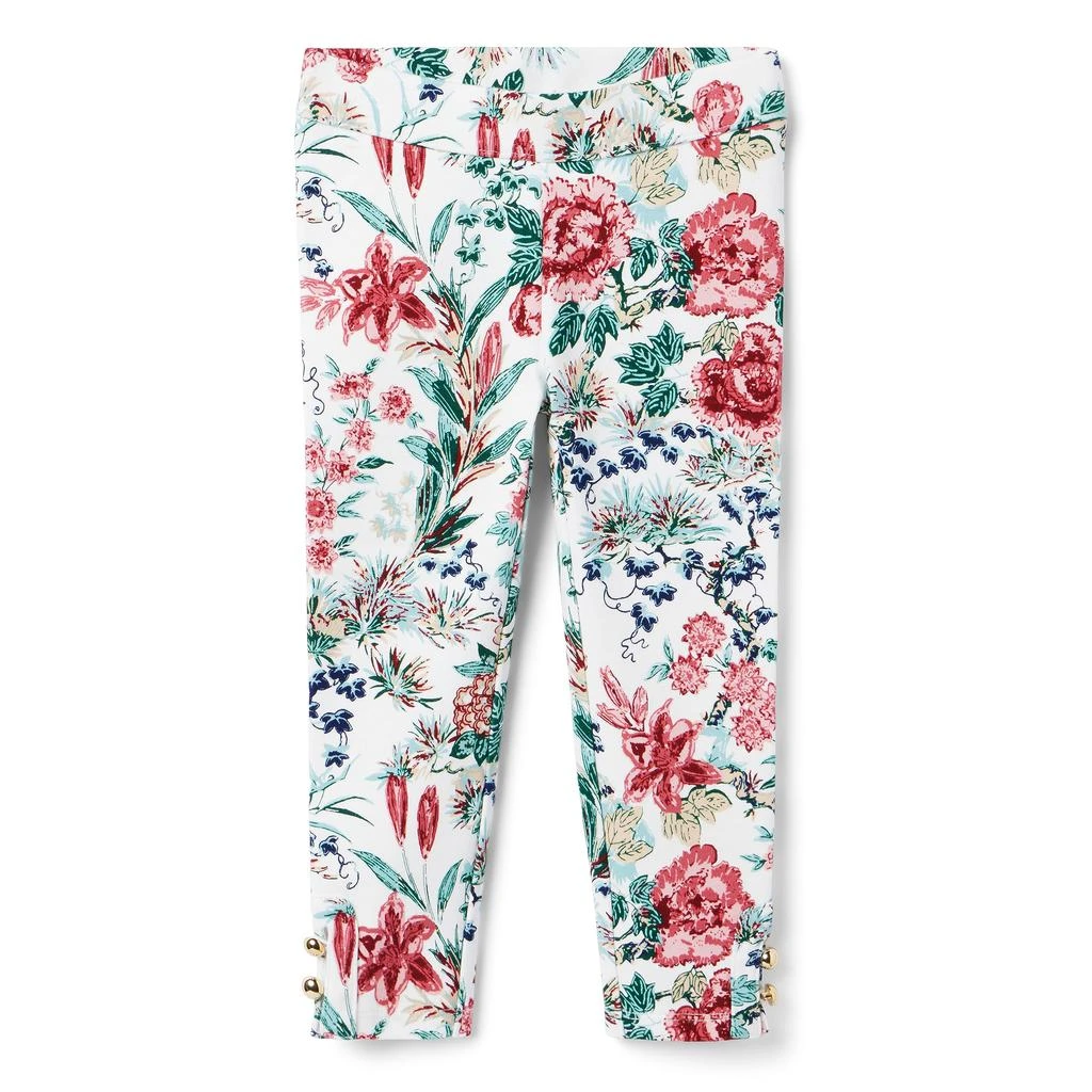 商品Janie and Jack|Floral Ponte Pants (Toddler/Little Kids/Big Kids),价格¥173,第1张图片