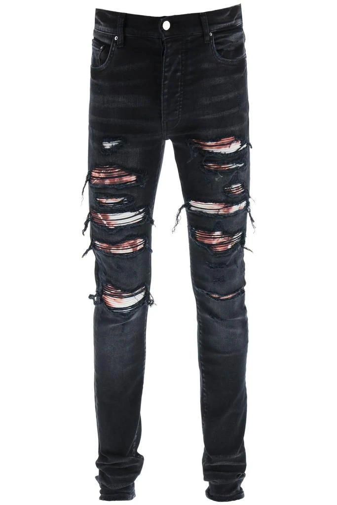 商品AMIRI|Amiri tie-dye bandana thrasher jeans,价格¥6104,第1张图片