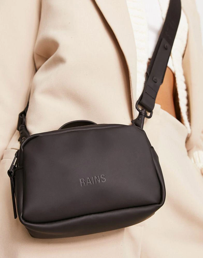商品RAINS|Rains 13820 box bag micro in black,价格¥582,第2张图片详细描述
