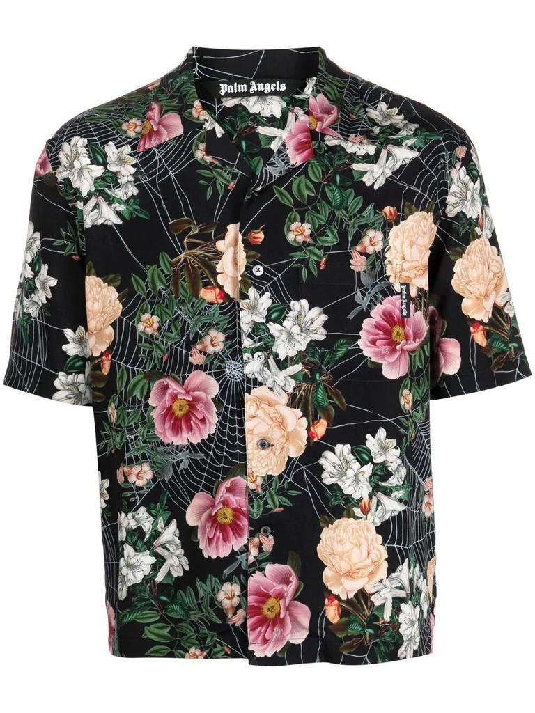 商品Palm Angels|Flowers bowling shirt,价格¥2949,第1张图片