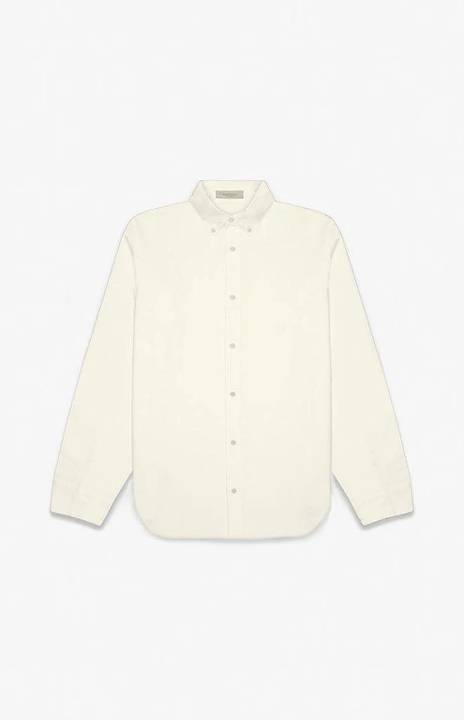 商品Essentials|Women's Egg Shell Oxford Button Down Shirt,价格¥263,第1张图片