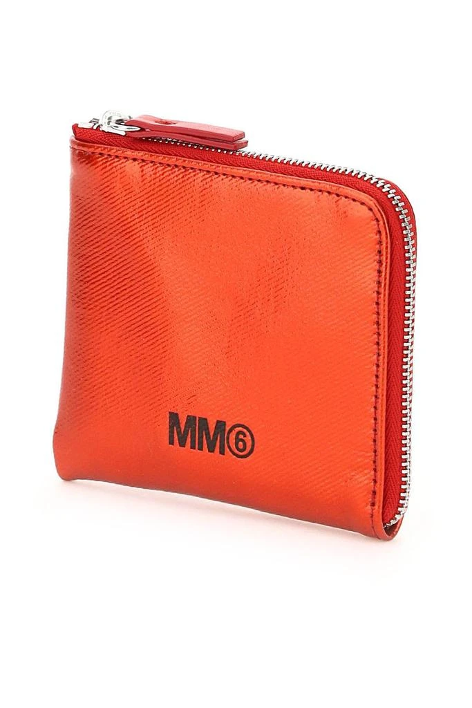 商品MM6|COATED CANVAS MINI WALLET,价格¥859,第4张图片详细描述