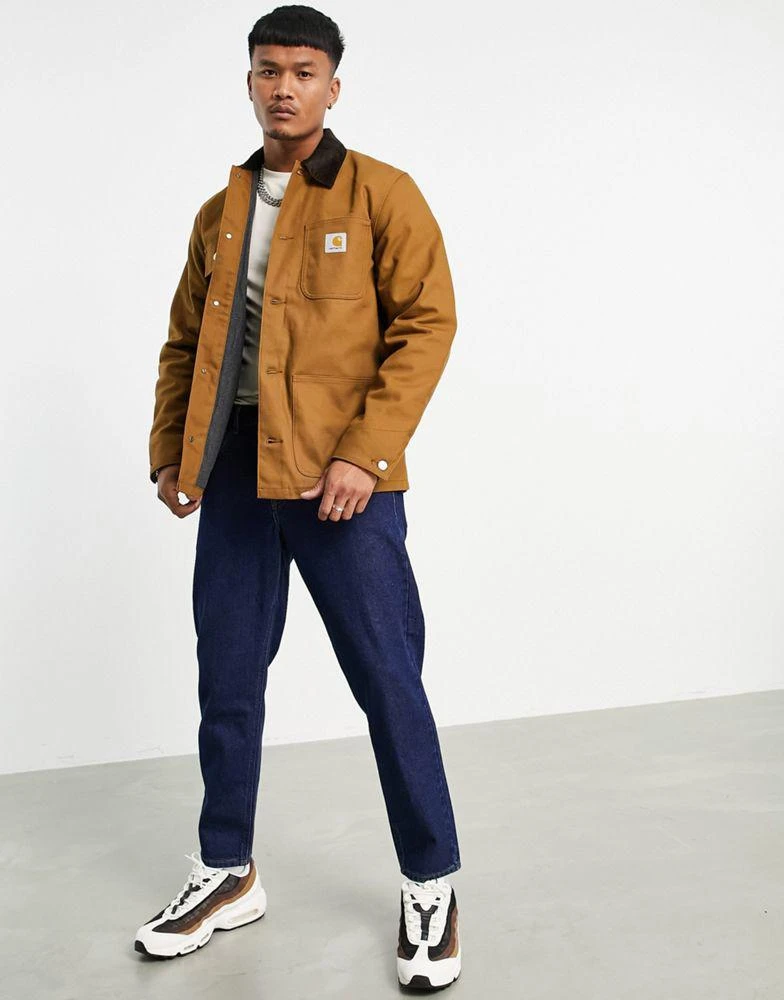 商品Carhartt|Carhartt WIP michigan coat in brown,价格¥1586,第4张图片详细描述