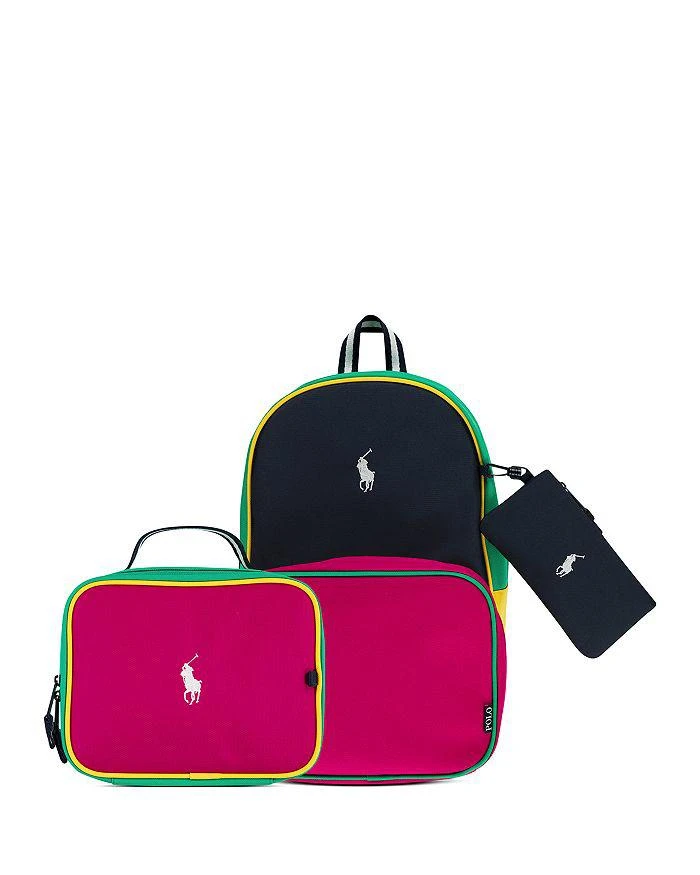 商品Ralph Lauren|Backpack, Lunch Bag & Pencil Case Set,价格¥650,第1张图片详细描述