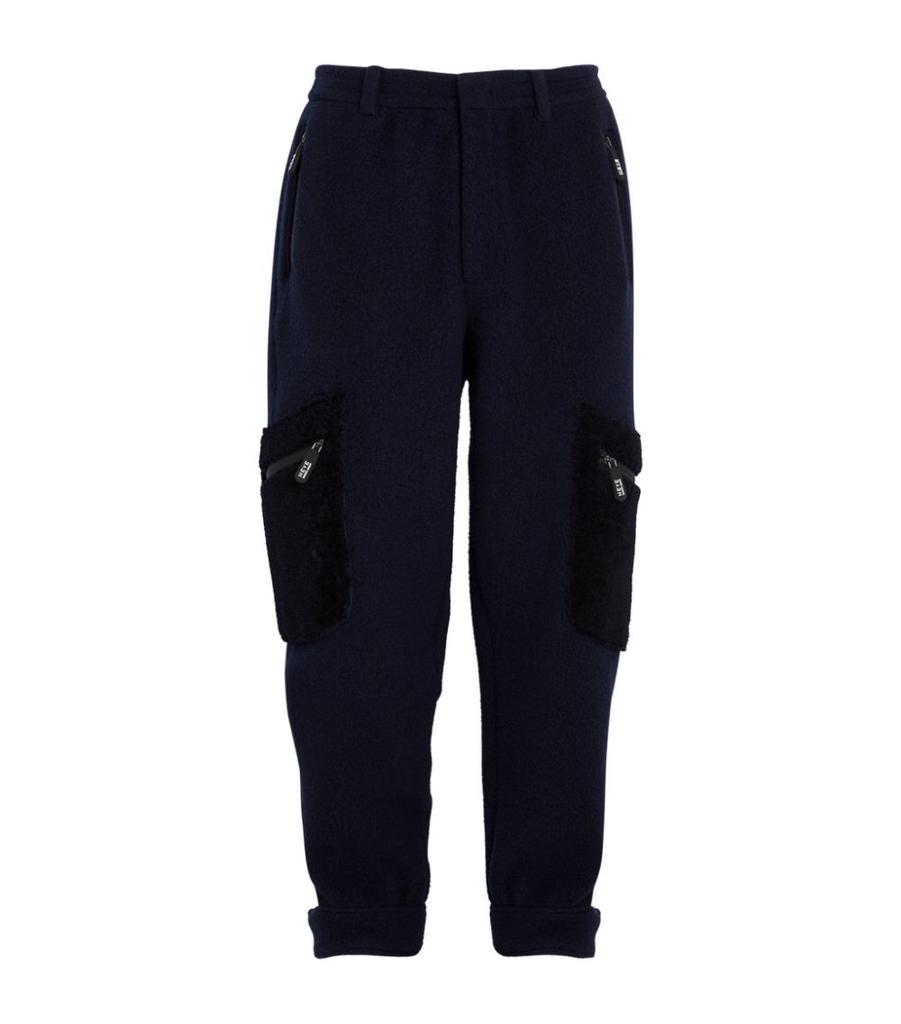 商品Giorgio Armani|Padded-Fleece Ski Trousers,价格¥21408,第1张图片