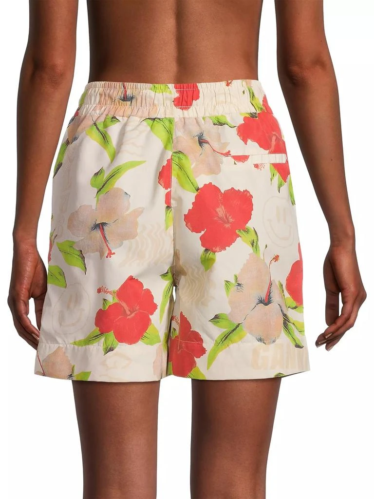 商品Ganni|Floral Surfer Shorts,价格¥881,第5张图片详细描述