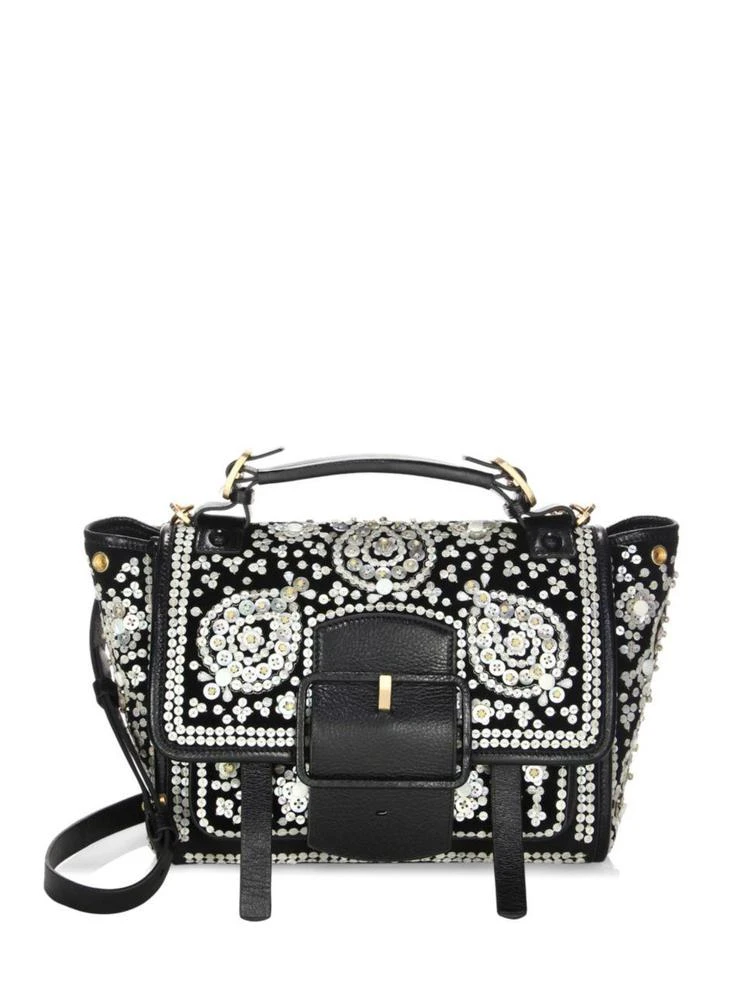 商品Tory Burch|Sawyer Embellished Satchel,价格¥6288,第1张图片