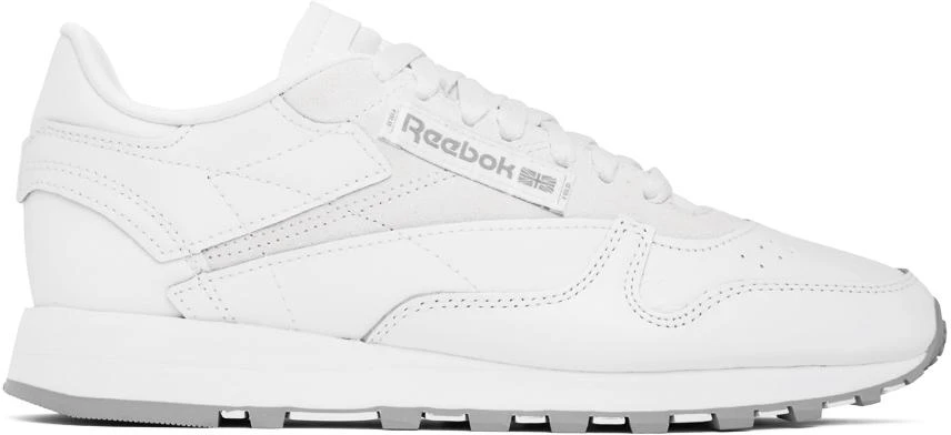 商品Reebok|White Classic Leather Sneakers,价格¥367,第1张图片