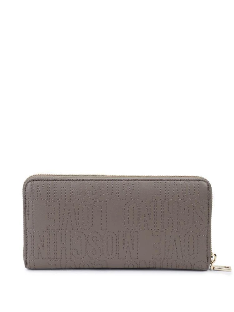 商品Moschino|Love Moschino Zip-Around Faux Leather Wallet,价格¥629,第3张图片详细描述