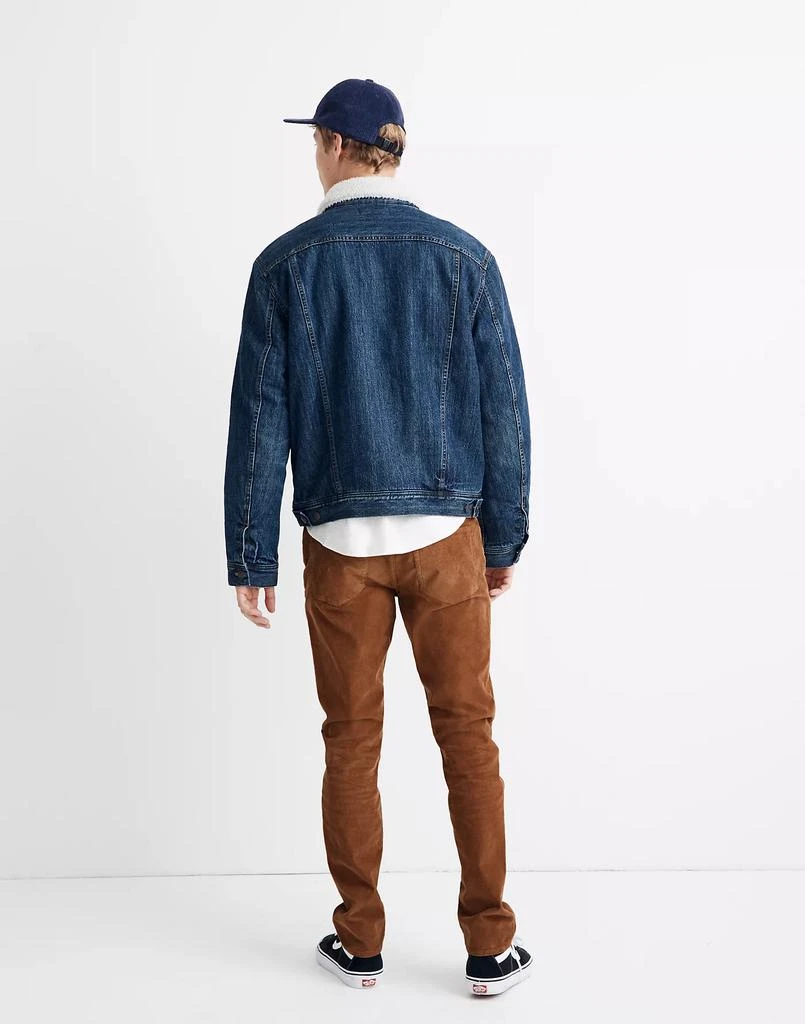 商品Madewell|Sherpa Classic Jean Jacket in Edmonson Wash,价格¥481,第3张图片详细描述