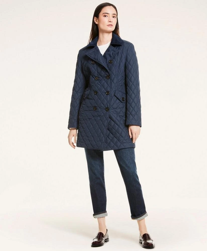 商品Brooks Brothers|Quilted Taffeta Coat,价格¥1548,第1张图片