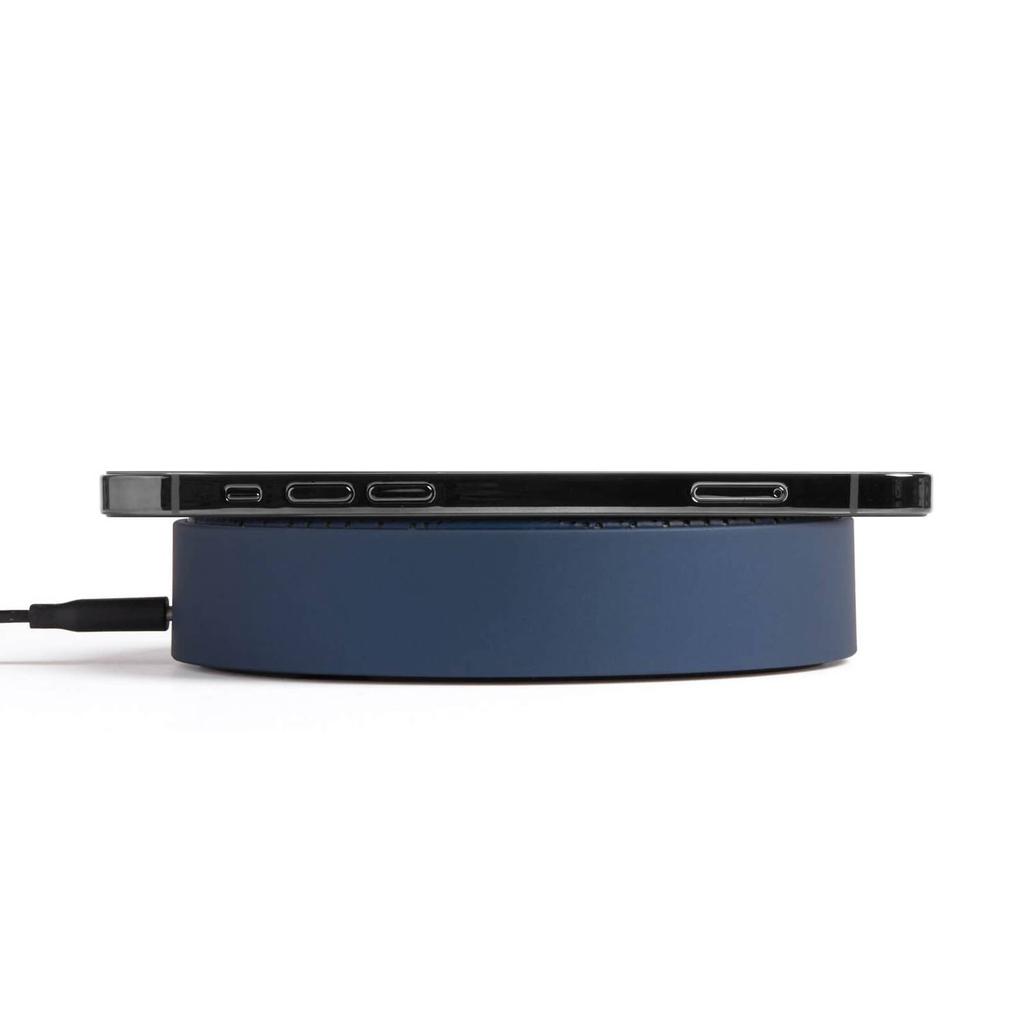 Lexon OSLO Energy + Bluetooth Speaker + Wireless Charger - Navy商品第9张图片规格展示