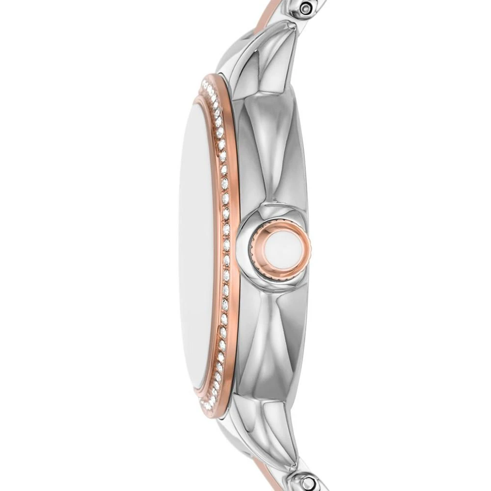 商品Emporio Armani|Women's Two-Tone Stainless Steel Bracelet Watch 32mm,价格¥2388,第3张图片详细描述