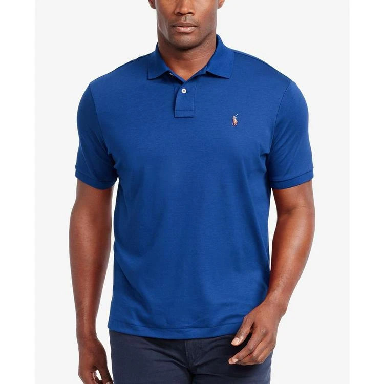 商品Ralph Lauren|Men's Big & Tall Classic-Fit Soft Touch Cotton Polo,价格¥376,第2张图片详细描述