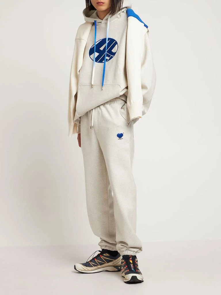 商品ADER error|Logo Embroidered Cotton Blend Hoodie,价格¥1278,第1张图片详细描述