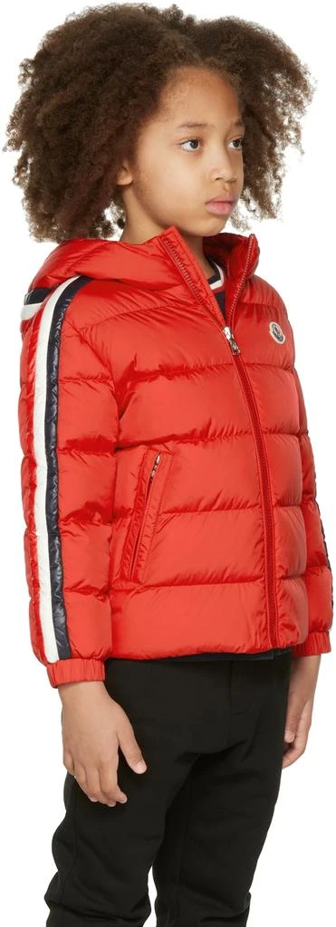 商品Moncler|Kids Red Down Chrale Jacket,价格¥6669,第2张图片详细描述