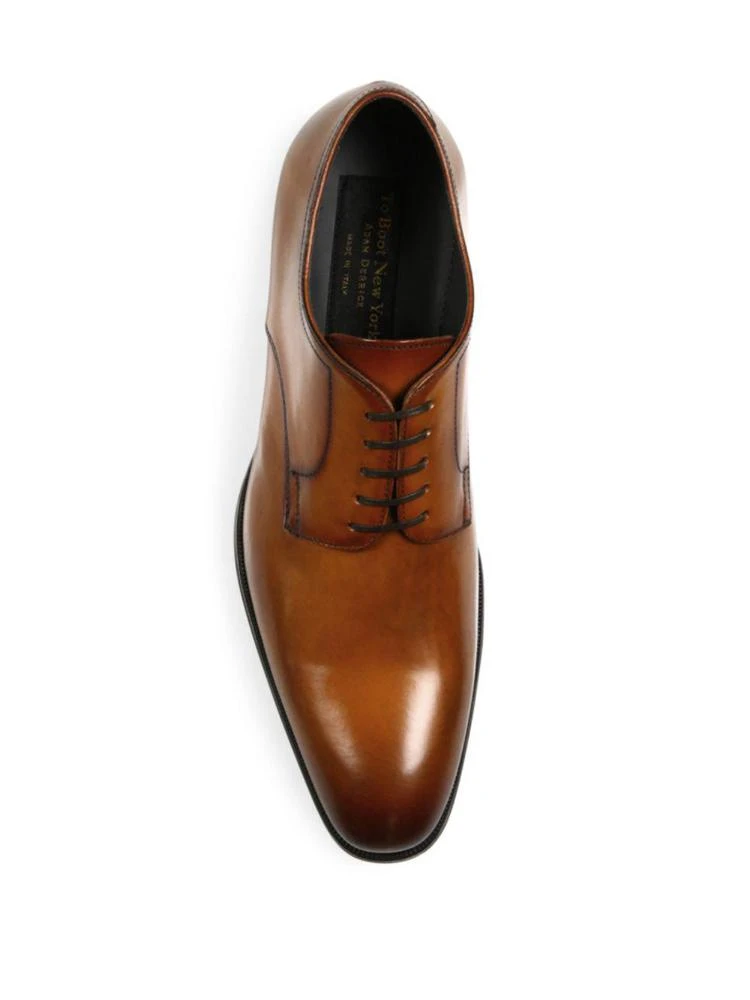 商品To Boot New York|Burnished Toe Leather Oxfords,价格¥2983,第4张图片详细描述