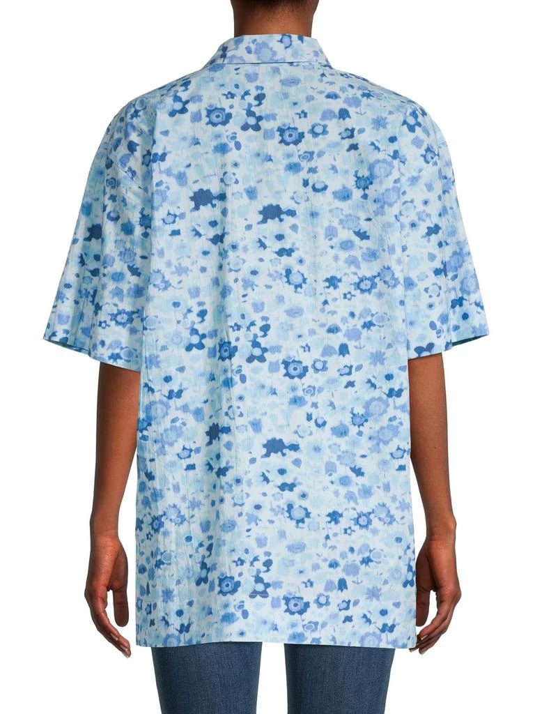 商品Ganni|Floral Print Shirt,价格¥201,第2张图片详细描述