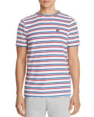 商品Fila|Lucio Striped Terry Cloth Tee,价格¥192,第1张图片详细描述