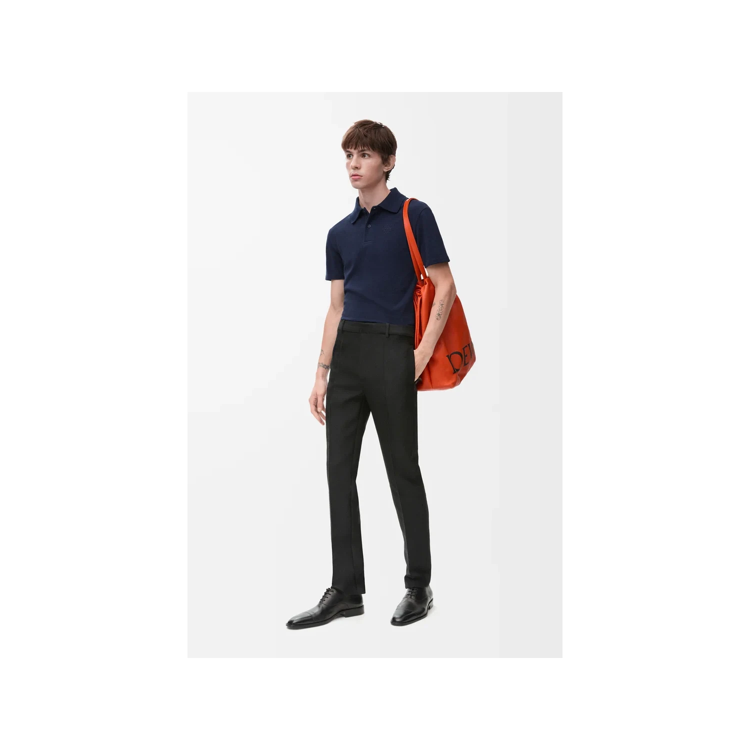 【预售】 罗意威 25春夏 男士 短袖Polo Polo in cotton H526Y23X74-5190  商品