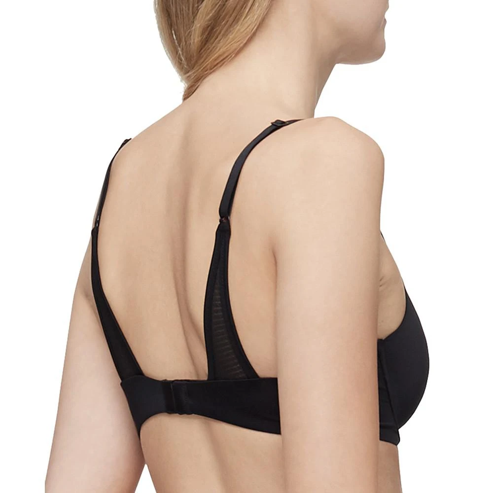 商品Calvin Klein|Women's Perfectly Fit Flex Lightly Lined Demi Bra QF9005,价格¥71,第3张图片详细描述
