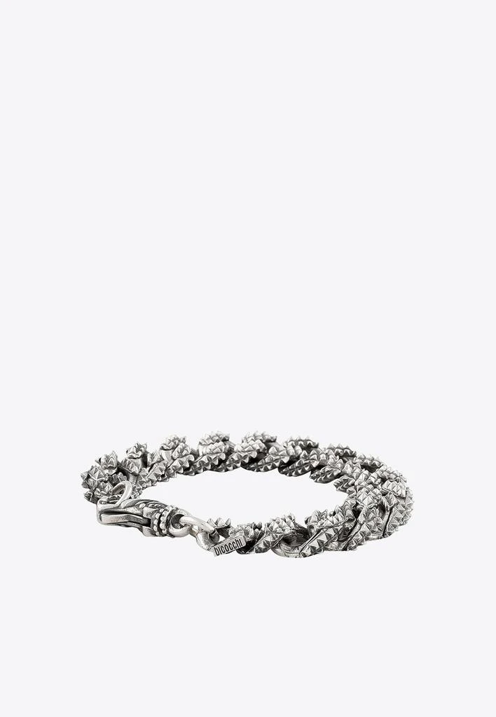 商品Emanuele Bicocchi|Silver Chain Bracelet,价格¥4618,第2张图片详细描述