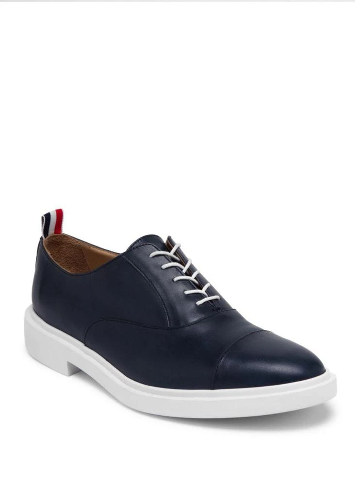 商品Thom Browne|Cap Toe Leather Oxfords,价格¥5990,第1张图片