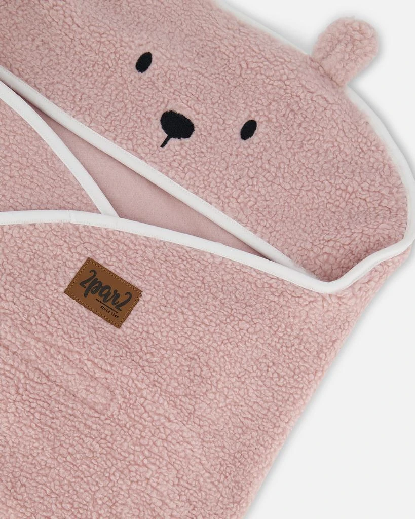 商品Deux par Deux|Baby Cocoon Blanket Dusty Pink,价格¥342,第3张图片详细描述