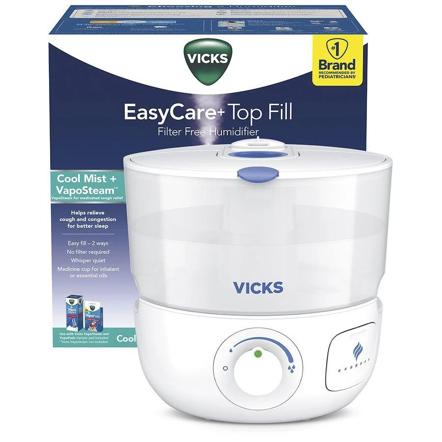 商品Vicks|Easycare Top Fill Ultrasonic Humidifier,价格¥504,第1张图片