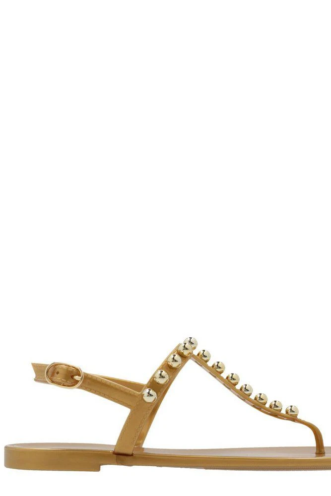 商品Stuart Weitzman|Stuart Weitzman Goldie T-Strap Sandals,价格¥730,第1张图片