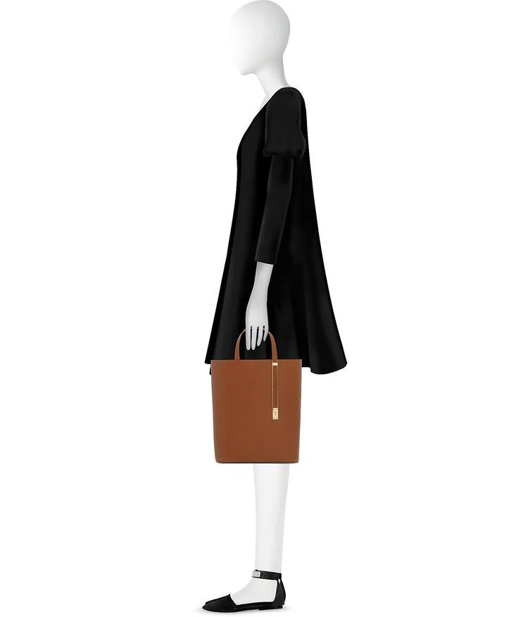 商品Sophie Hulme|Sophie Hulme 黑色Albion 方形手提包,价格¥2313,第4张图片详细描述
